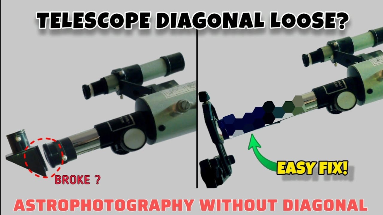 Telescope Diagonal Loose ? FIX with DIY PVC that Actually Works! | Broken Telescope Diagonal FIX |