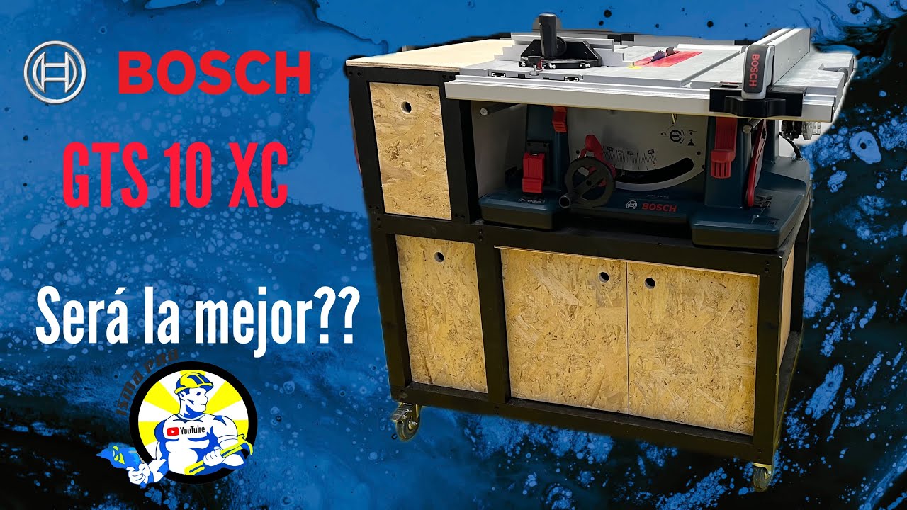 MESA para BOSCH GTS 10 XC ESTILO INDUSTRIAL . INDUSTRIAL STYLE #ismapro #boschprofessional #bosch