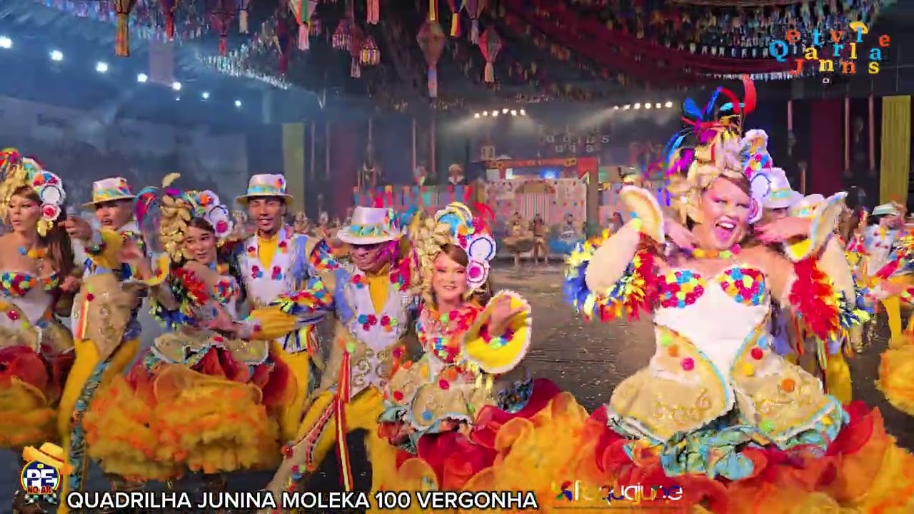[SÃO JOÃO 2025] JUNINA MOLEKA 100 VERGONHA  FESTIVAL REGIONAL QUADRILHAS JUNINAS REDE GLOBO NORDESTE