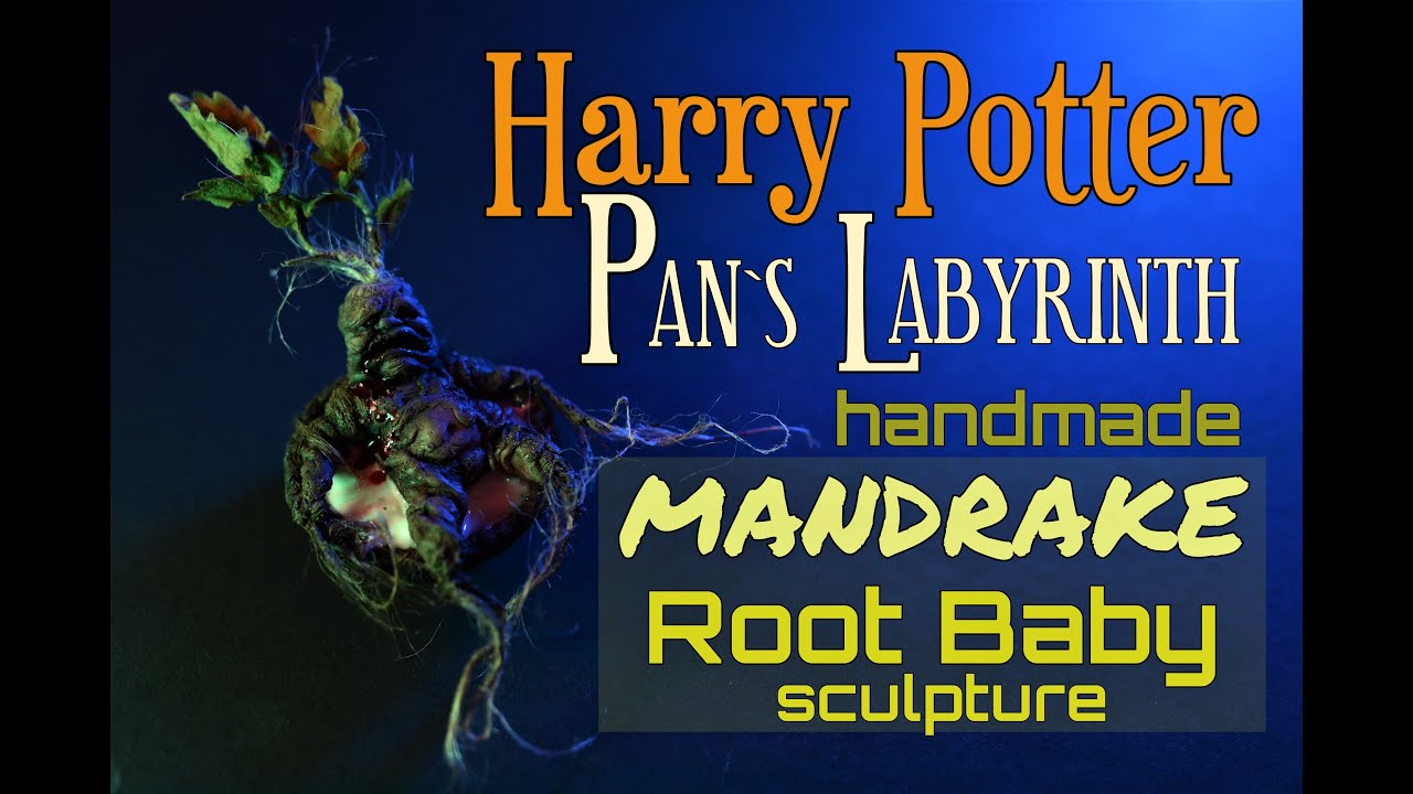 Harry Potter's  Mandrake Root Baby sculpt
