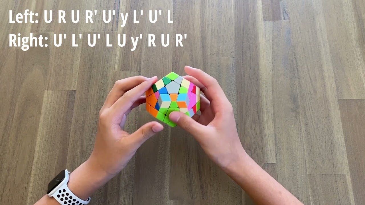 HOW to SOLVE a MEGAMINX (Minimal Algorithms)