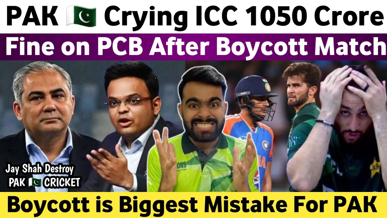 Pak Media Crying on ICC 1050 Crore Fine on Pak After Boycott India Match | ICC Vs PCB on T20 WC 2026