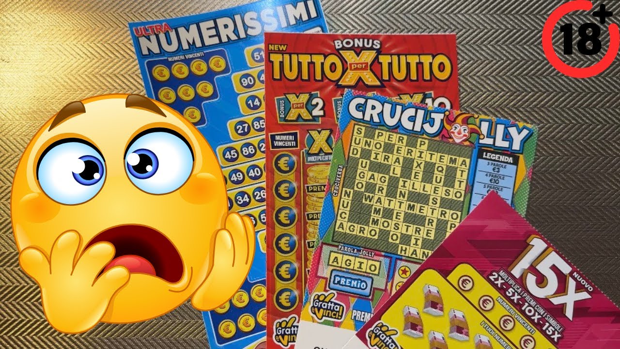 ULTRA NUMERISSIMI+TUTTO+Crucy+15X😱🤗✋#grattaevinci 