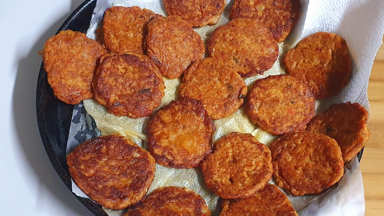 설 음식 렌틸콩참치 빈대떡