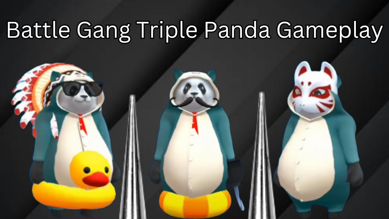 Battle Gang Triple Panda Gameplay
