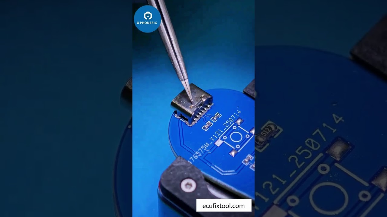 How to repair a phone's Type-C charging port