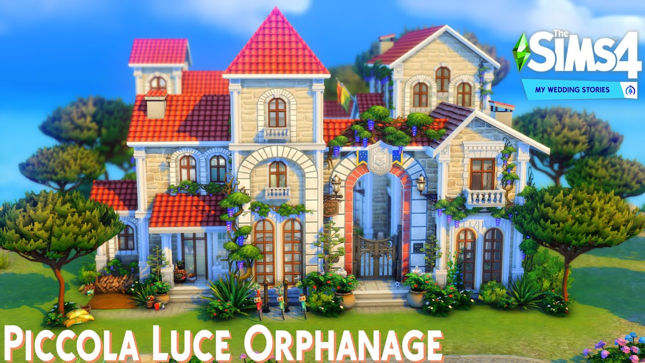 Sims 4 | Timelapse Piccola Luce Orphanage
