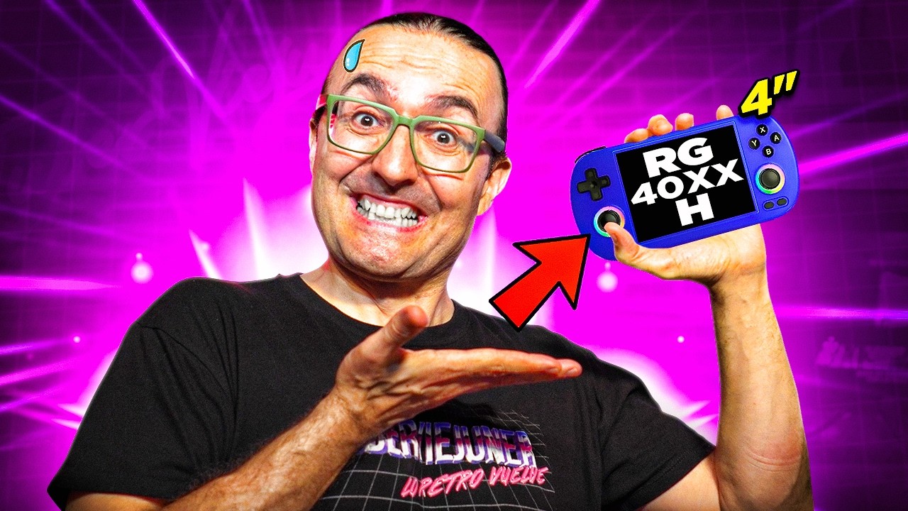 ANBERNIC RG40xx H  REVIEW en ESPAÑOL