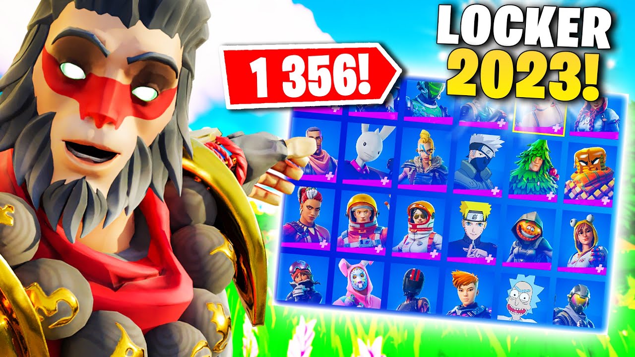 NEJVĚTŠÍ CZ/SK LOCKER V ROCE 2023!! *1 356 SKINŮ!*