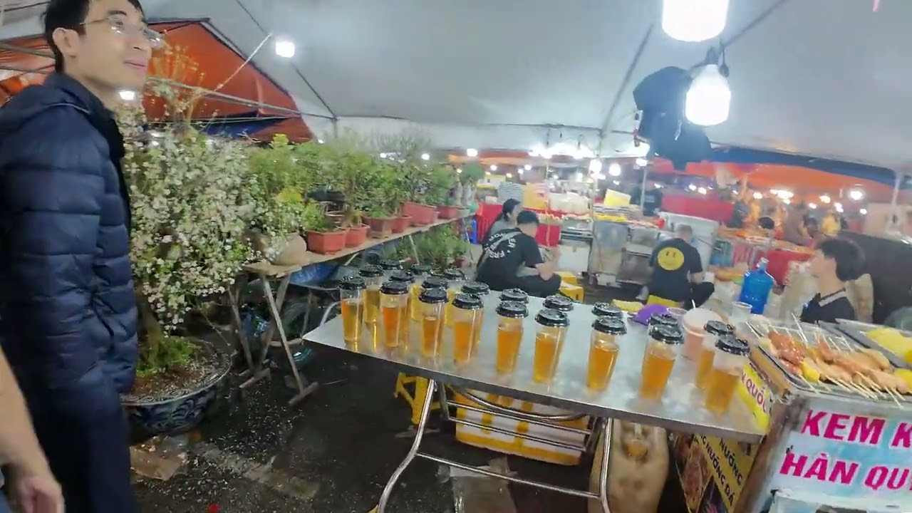 Chợ Viềng Nam định 2026 tối mùng 6 Tết cực đông