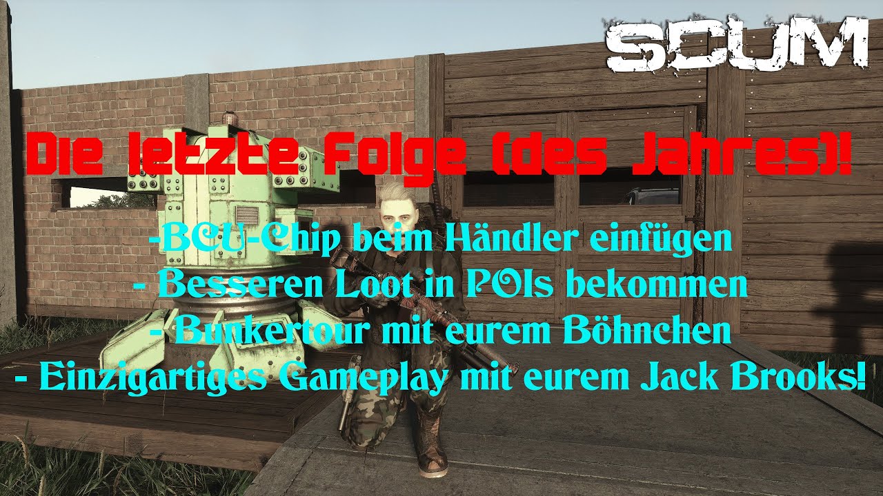 SCUM | BCU Chips beim Händler einfügen & bessere Loot-Einstellungen