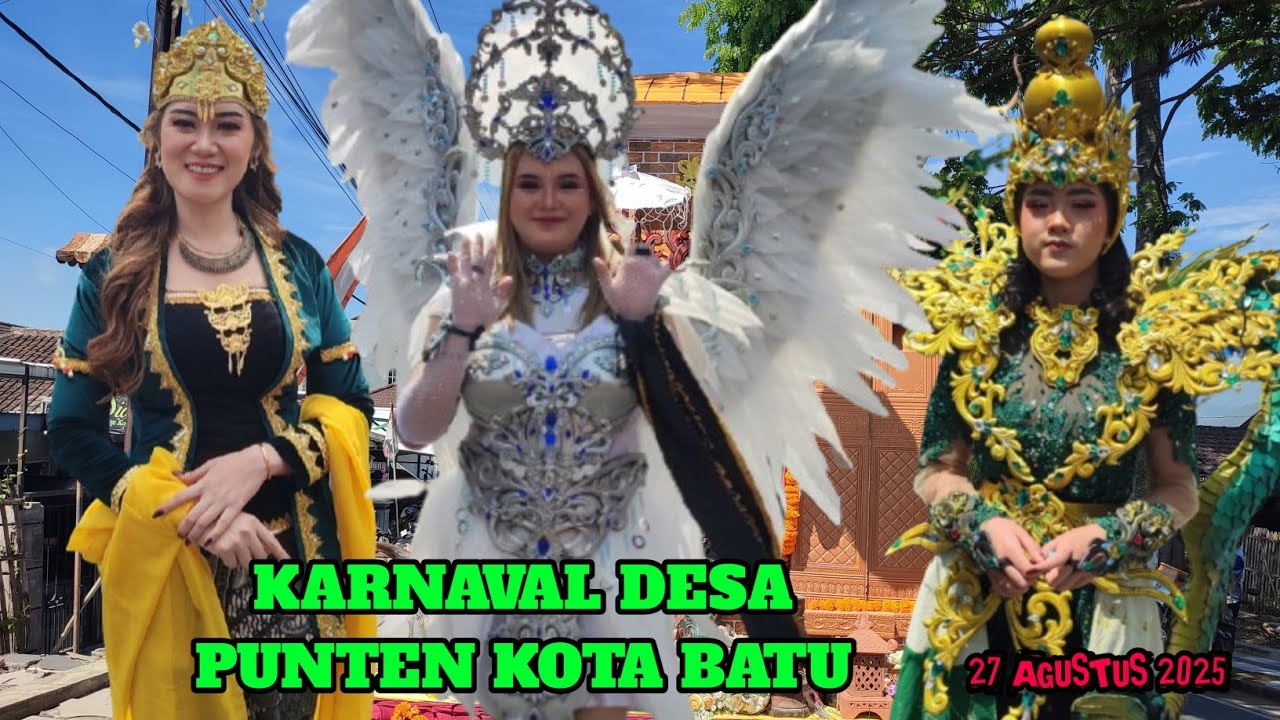 LIVE KARNAVAL DESA PUNTEN KOTA BATU TANGGAL 27 AGUSTUS 2025