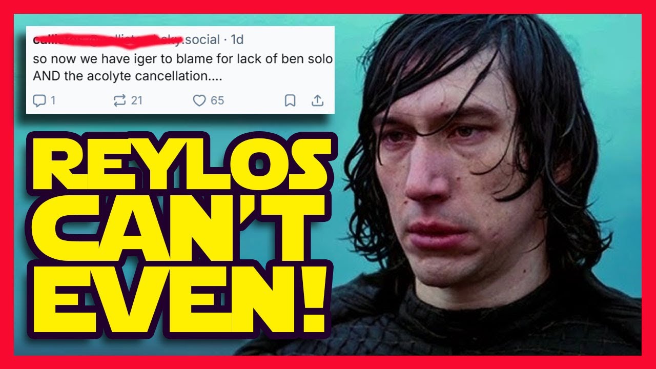 Disney CANCELED Ben Solo/Kylo Ren Movie and Reylos are MAD! | Clownfish TV