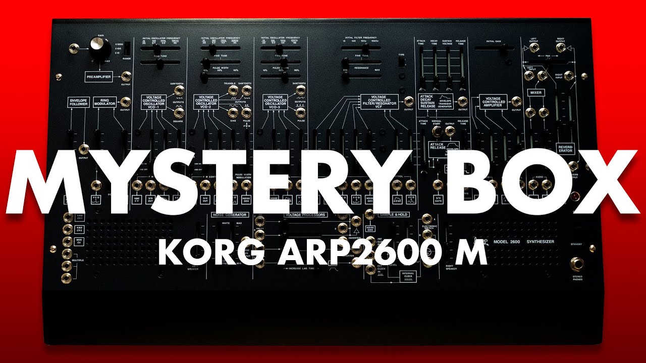 MYSTERY BOX: Korg ARP2600 M