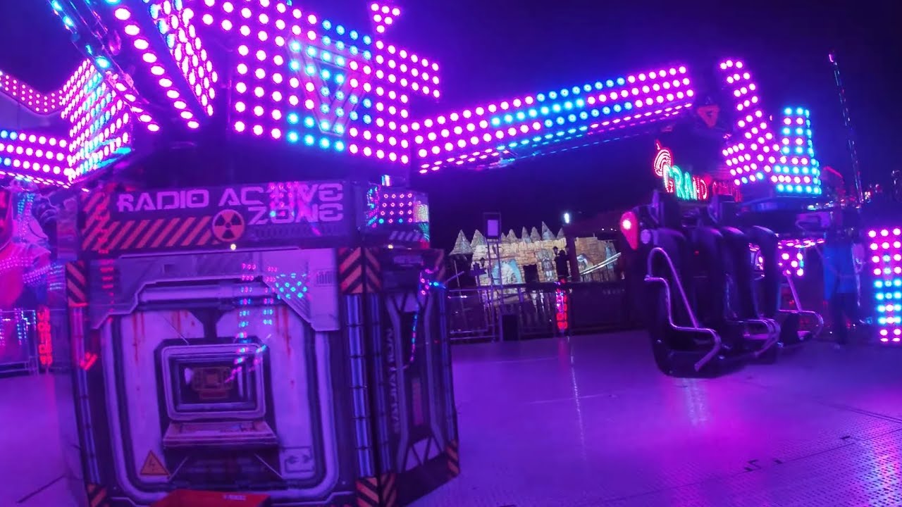 Void (Gerald Reeves) Night Time On Ride Newcastle Winter Wonderland 2021