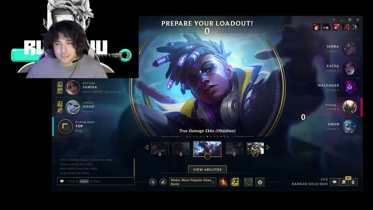 Thank You for 200 — Ekko Ranked | Live