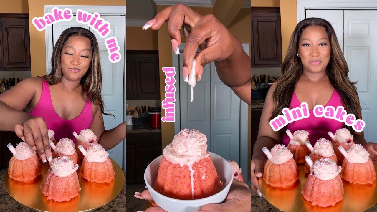 Mini Bundt Cakes Bake With Me 🥹 | cake lady vlogs