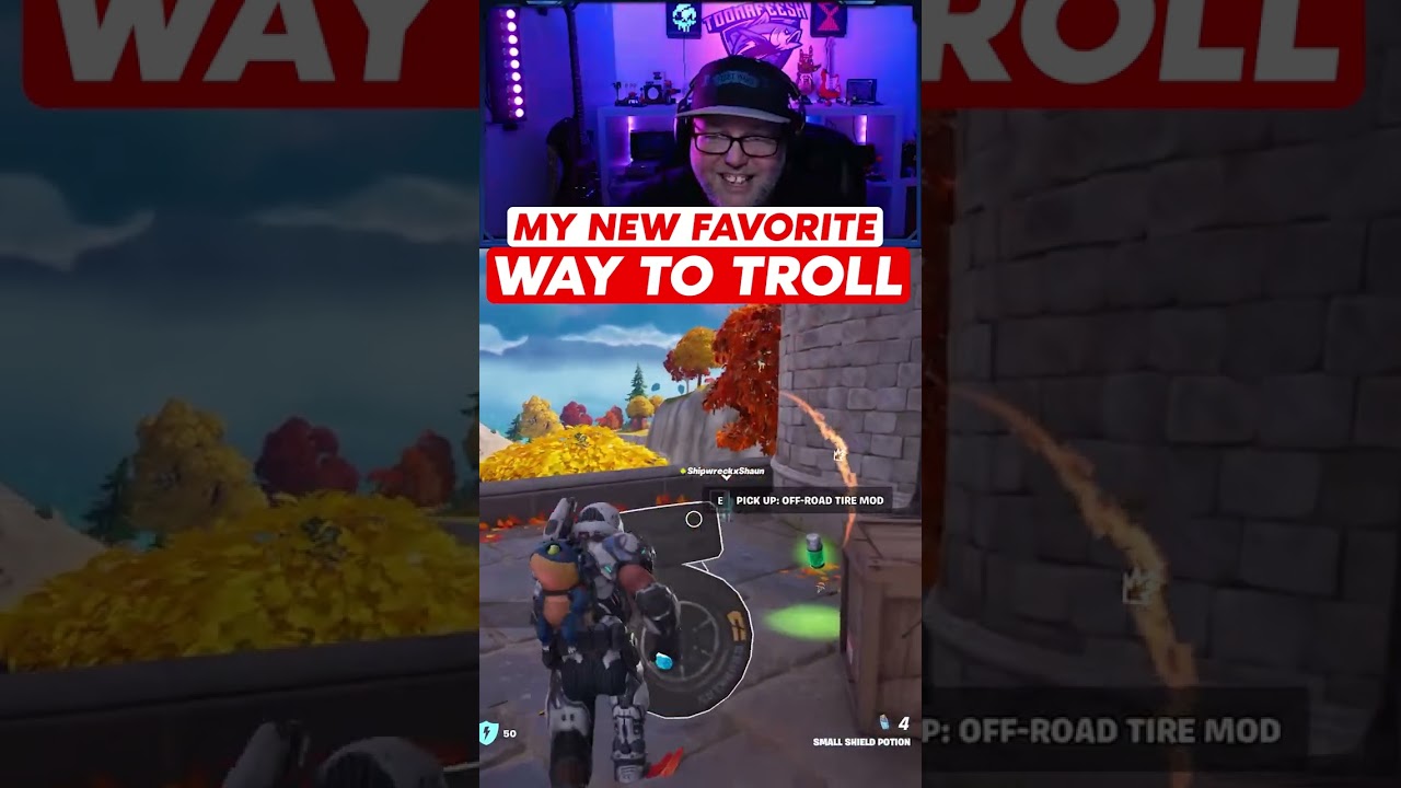 Funny Bounce Troll in Fortnite