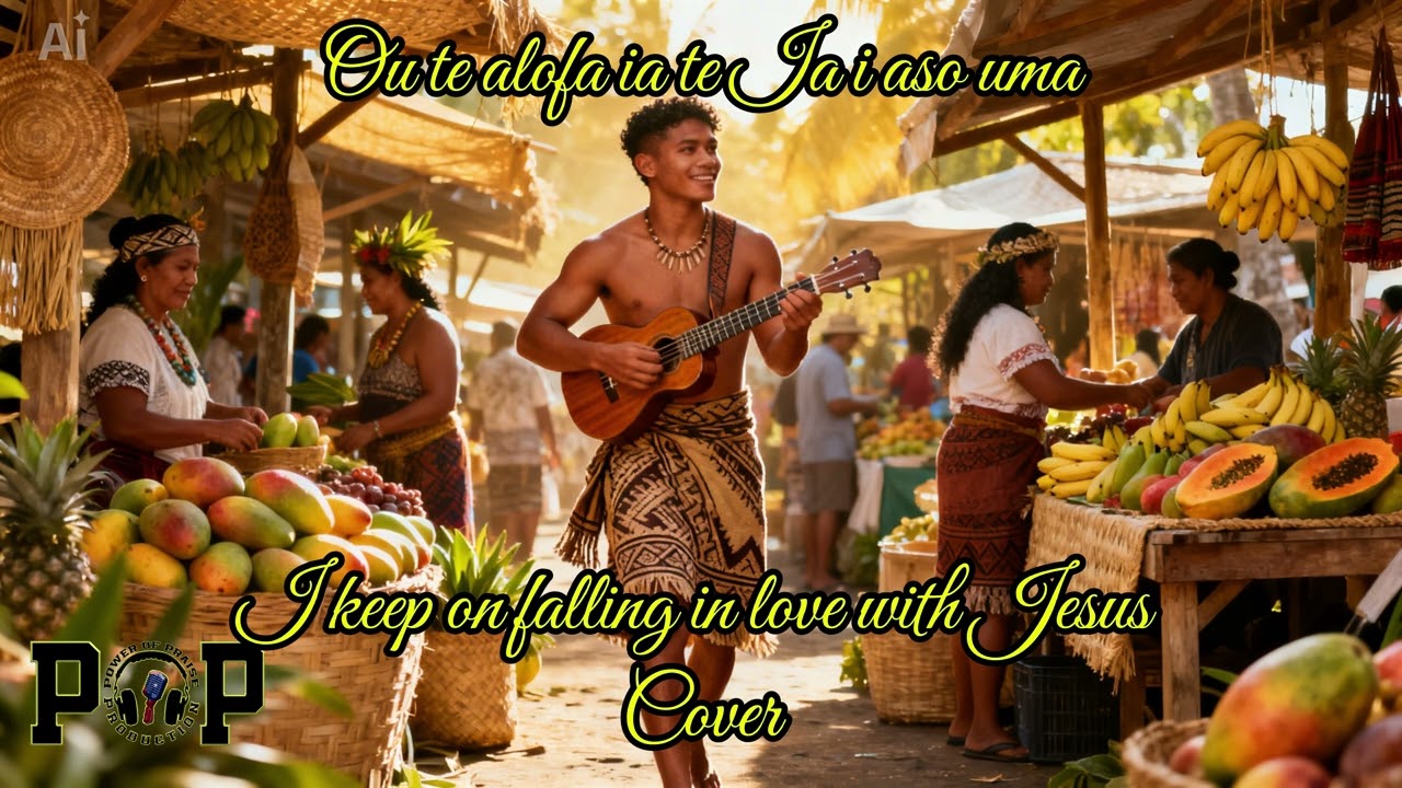 Ou te alofa ia te Ia i aso uma/ I just keep falling in love with Jesus Cover