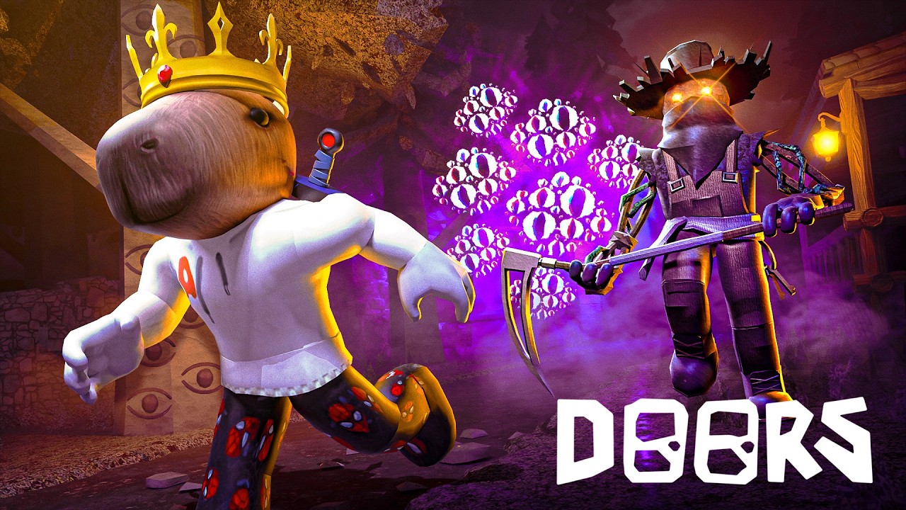 ESCAPAMOS del NUEVO DOORS de ROBLOX...