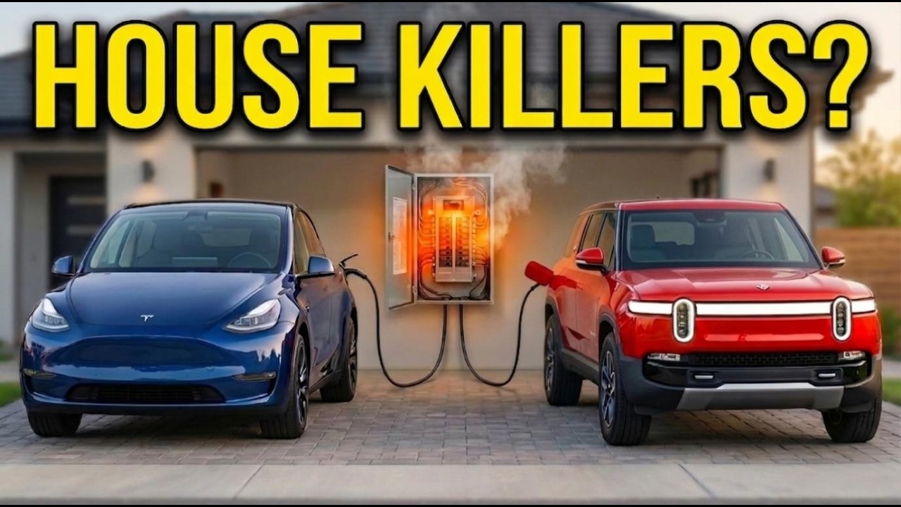 Не покупайте Tesla Model Y или Rivian R2, пока не увидите, что они сделают с вашим домом.