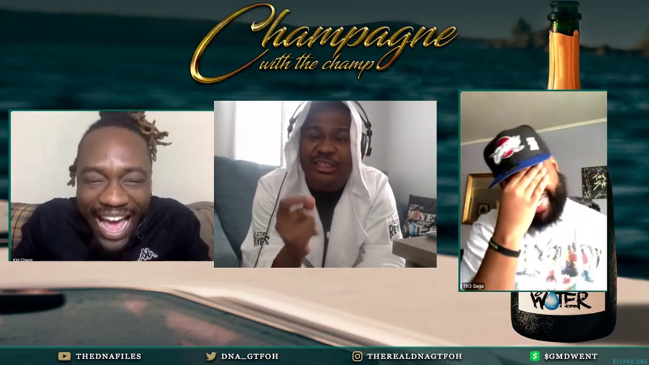 TH3 SAGA VS KID CHAOS FACEOFF ON BREAKFAST WITH THE CHAMP !!