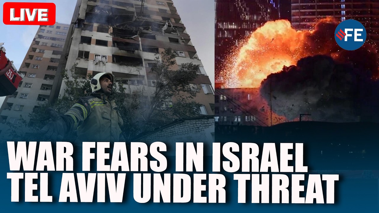 Tensions Rise Over Tel Aviv | Israel On High Alert Amid Regional Conflict |war Update Live