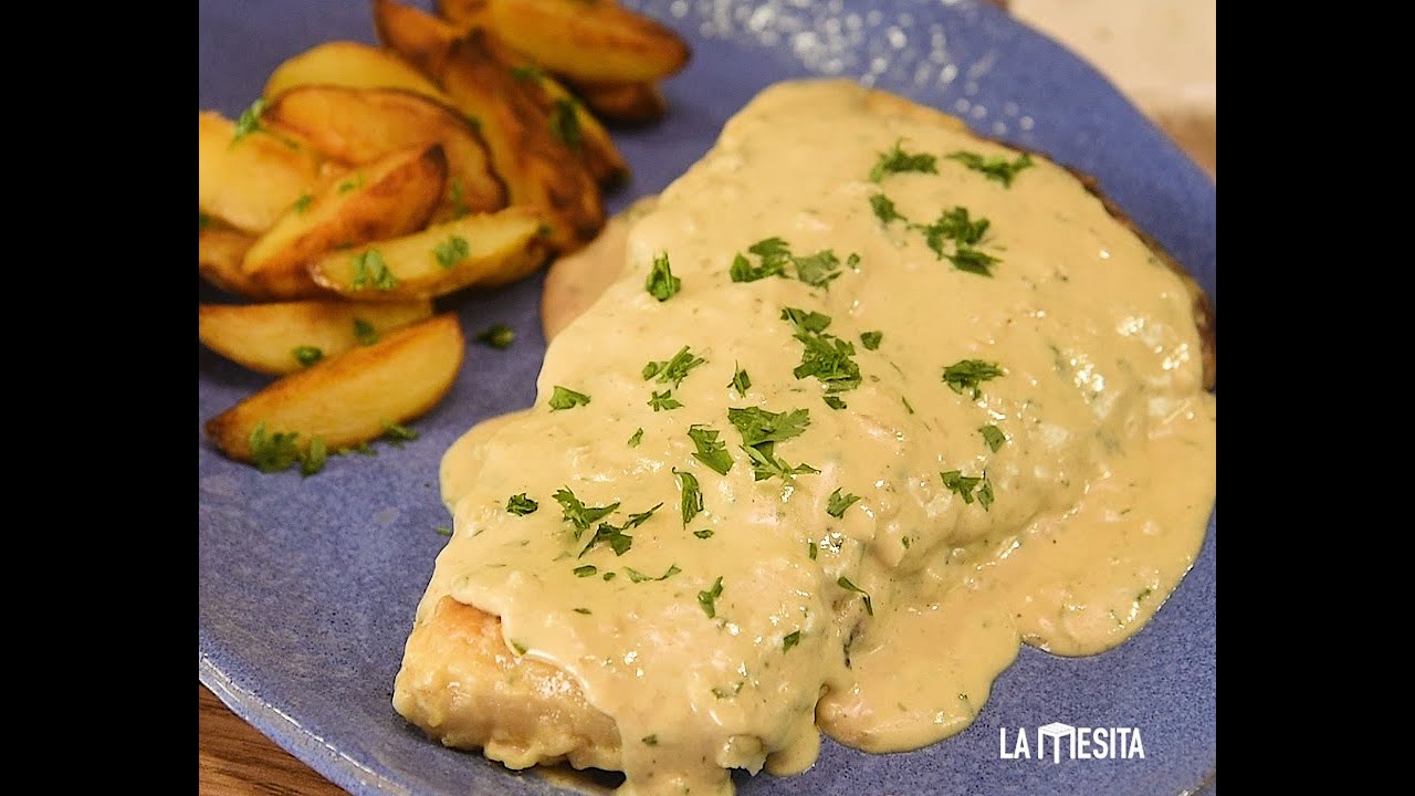 Haciendo Surubi al Roquefort (pescado en salsa de queso azul, f&aacute;cil y rico)