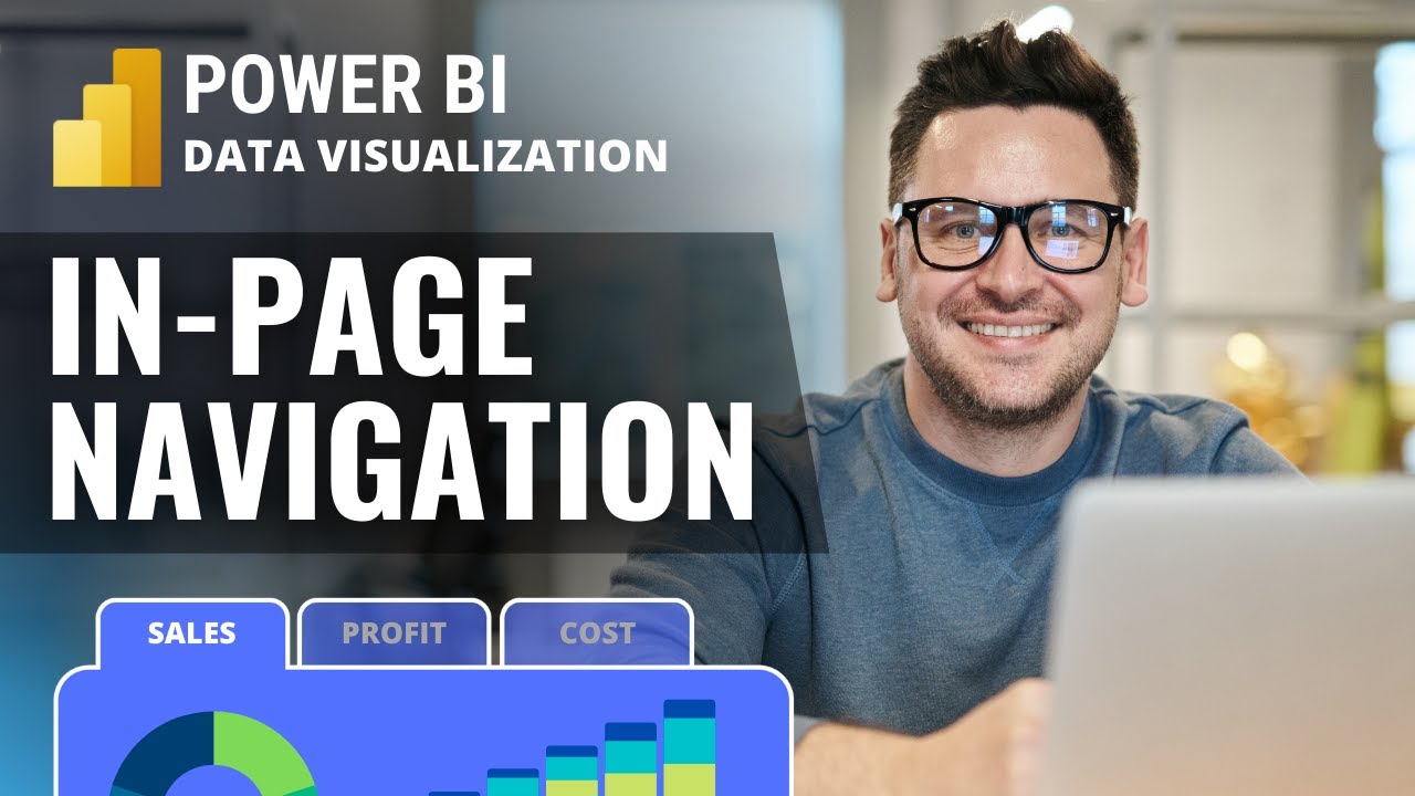 Как создать внутристраничную навигацию Power BI с закладками и кнопками