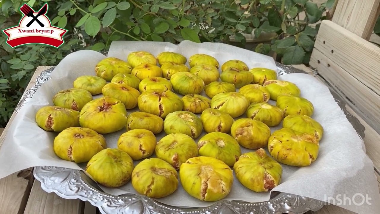 وشككردنەوەی هەنجیر هشك كرنا ل مال (كتكیت هژیرا)