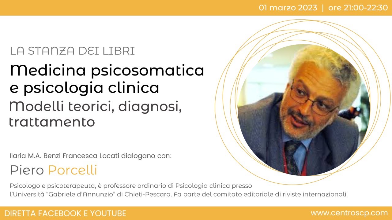 [𝙻𝙰 𝚂𝚃𝙰𝙽𝚉𝙰 𝙳𝙴𝙸 𝙻𝙸𝙱𝚁𝙸丨Medicina psicosomatica e psicologia clinica]
