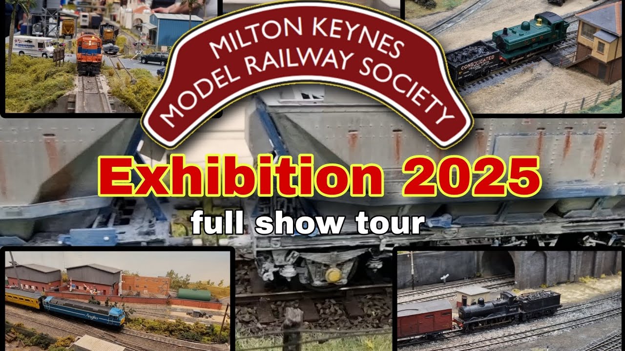 ВЫСТАВКА МОДЕЛЬНЫХ ЖЕЛЕЗНЫХ ДОРОГ - 2025 | MRC МИЛТОН-КИНС #hornby#bachmann#modelrailway #modelra...