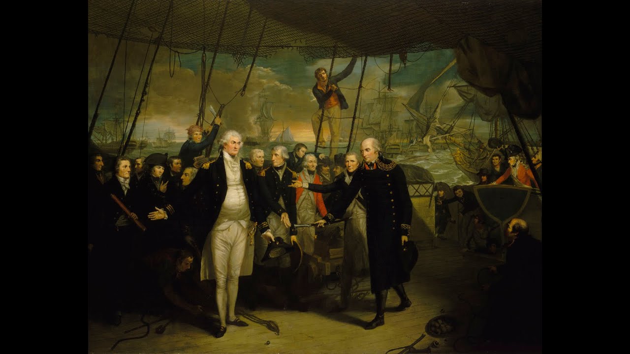 The Battle of Camperdown - the first really big naval battle of the French Revolutionary Wars.