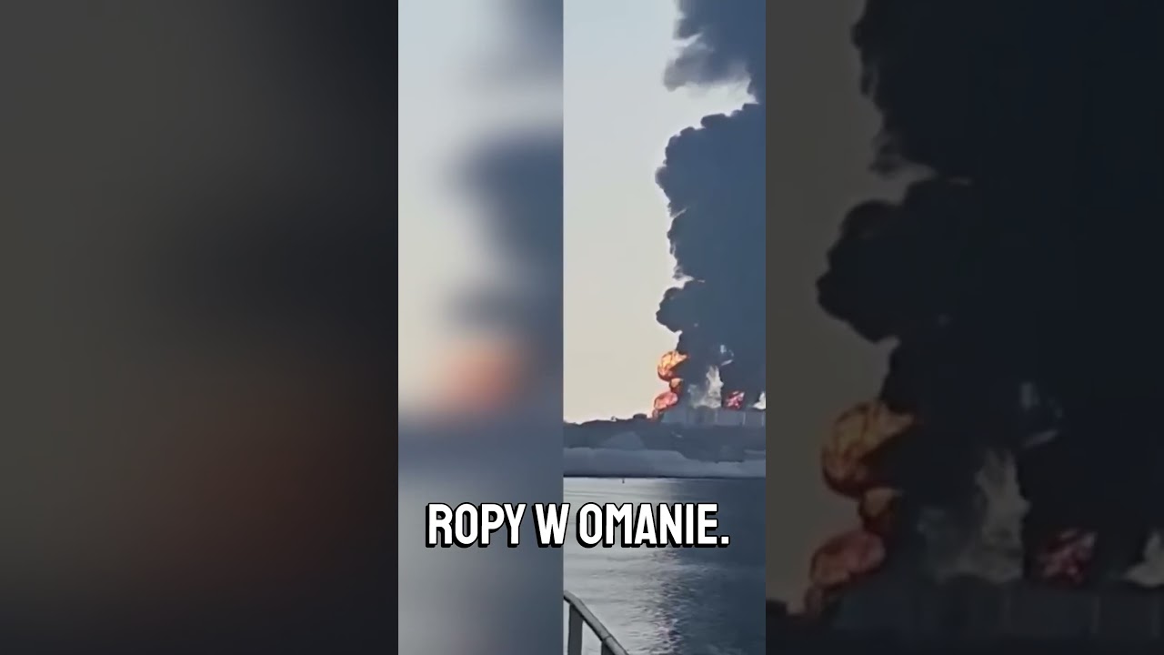 Irańskie ataki na Zatokę Perską - rakiety, drony i statki w płomieniach