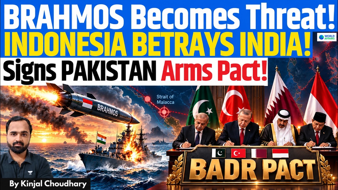 INDIA&rsquo;S BRAHMOS & ASTRA AT RISK: Indonesia Can Leak Missile Tech to Pakistan via Badr Pact? | Kinjal