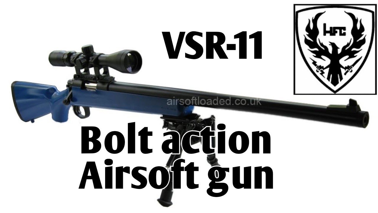 IS IT GOOD? | Airsoft HFC VSR-11 Bolt action sniper rifle review