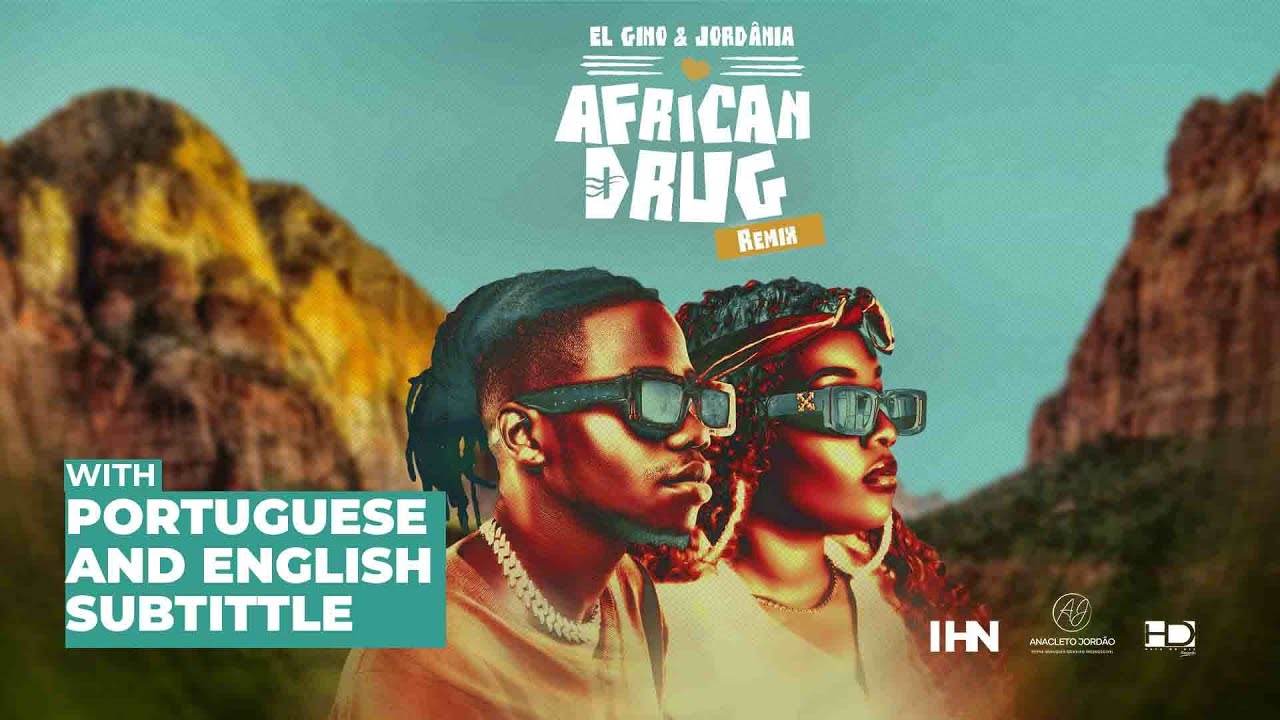 El Gino & Jordânia - African Drug (Remix) [Official Visualizer]