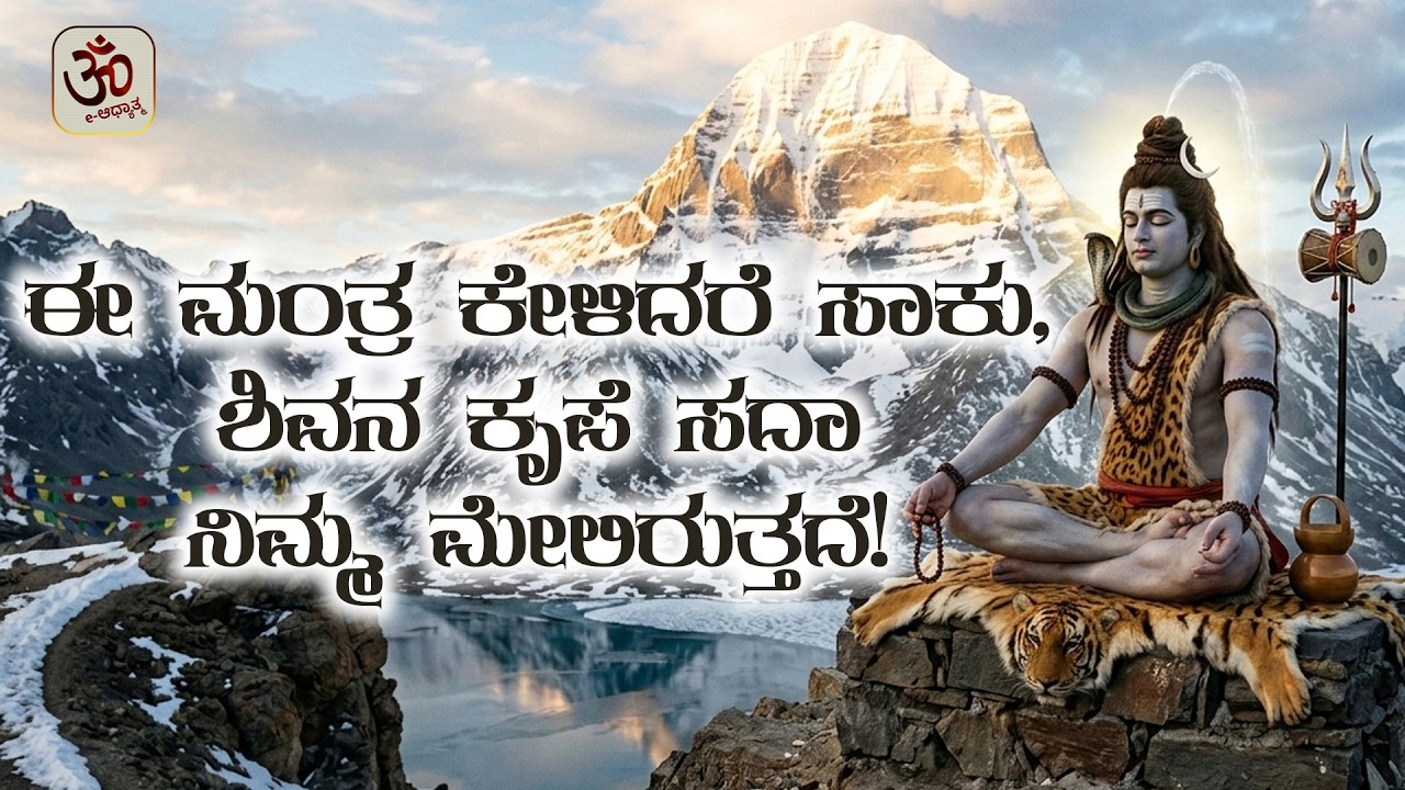 ಶಿವ ಪೂಜೆಯ ಪೂರ್ಣಫಲ ನೀಡುವ 
