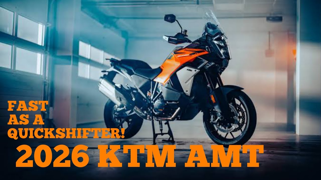 NO MORE CLUTCH! 2026 KTM 1390 Super Adventure S EVO AMT Reveal - The Future Of KTM Shifting? NEW ADV