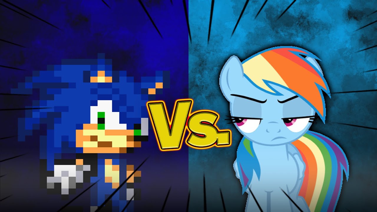 [MUGEN] Revenge of Sonic | Sonic vs Rainbow Dash