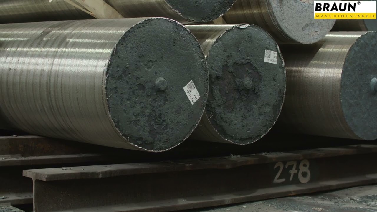 BRAUN Maschinenfabrik GmbH - HP 6 ingot grinding facility