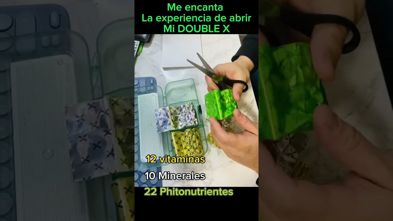 Uno de los mejores multivitaminico que he consumido - Double X