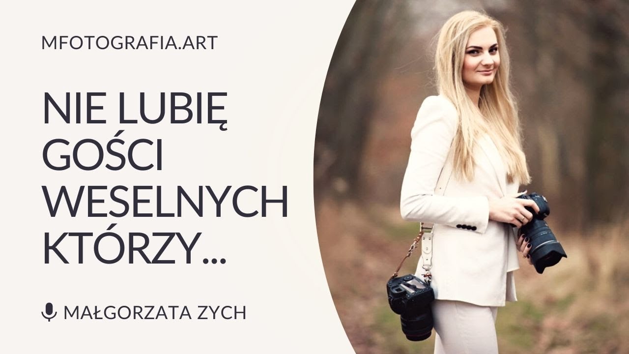 Dlaczego niektórzy goście weselni utrudniają pracę fotografowi?