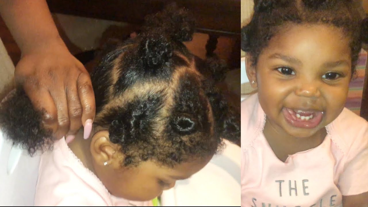 HOW TO | BANTU KNOTS ON BABY’S HAIR