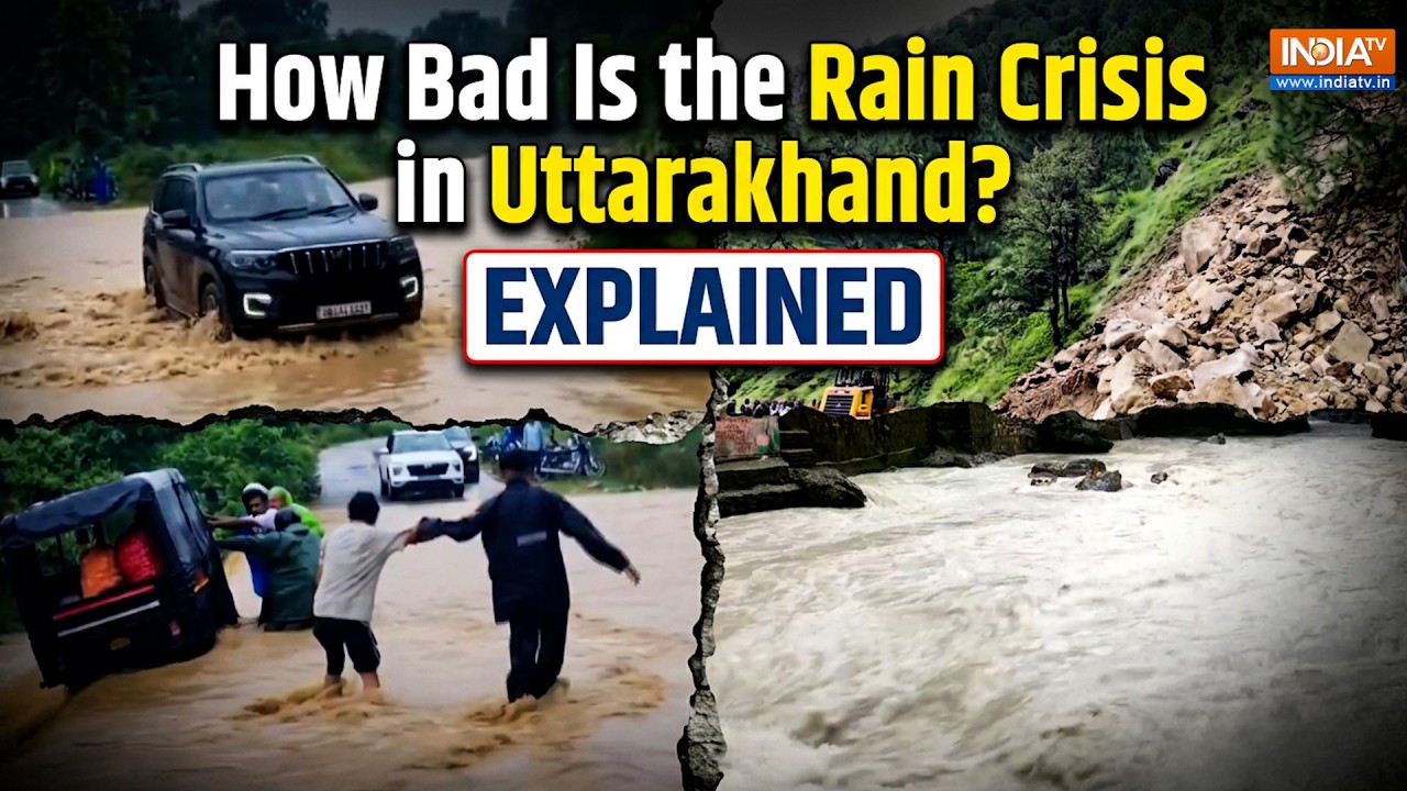 Uttarakhand Weather Crisis: Heavy Rain Triggers Floods, Landslides Across Nainital and Kumaon