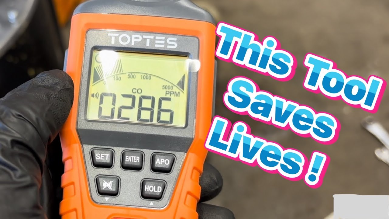 ВСЕГДА соблюдайте меры безопасности! Детектор угарного газа TOPTES CT-300!