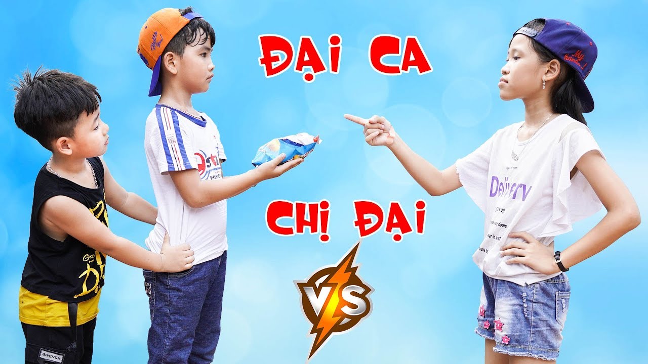 Đại Ca Gặp Chị Đại - Giải Trí Cho Bé ♥ Min Min TV Minh Khoa