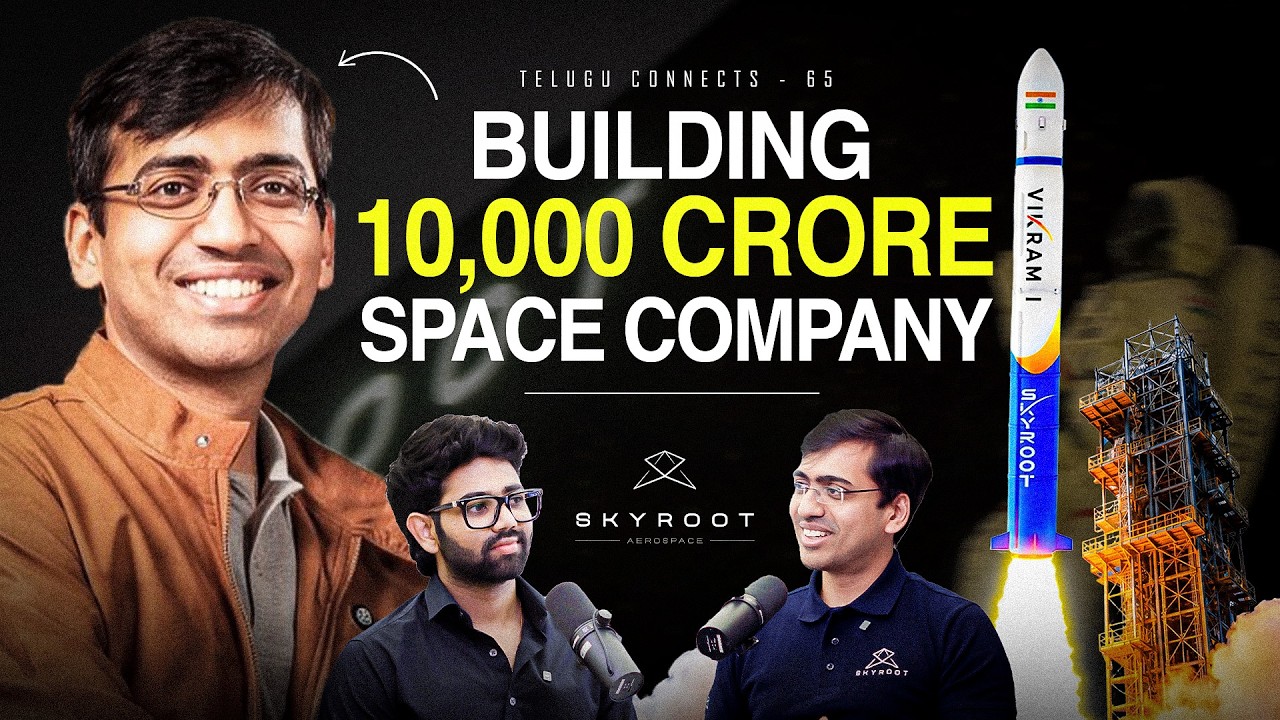 🔥How Skyroot Built India&rsquo;s First Private Rocket Company | Vikram-1 Story