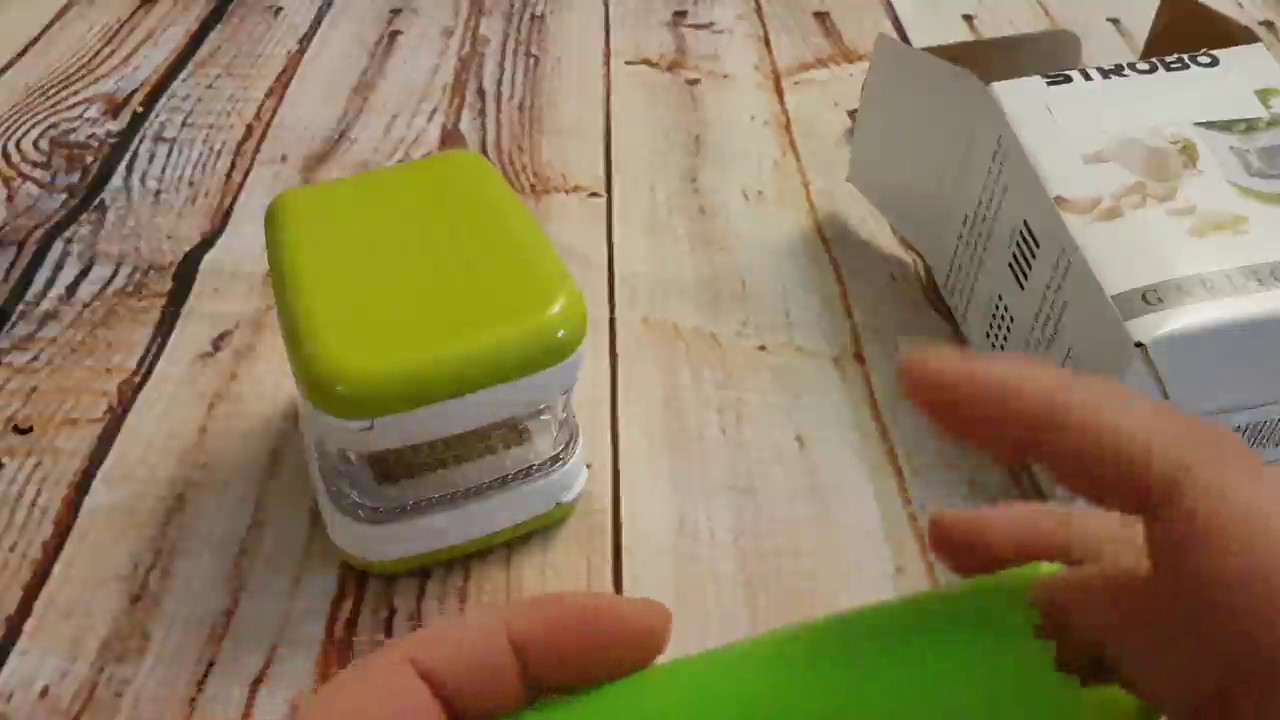 Knoblauchpresse + Knoblauchschäler I Knoblauchschneider