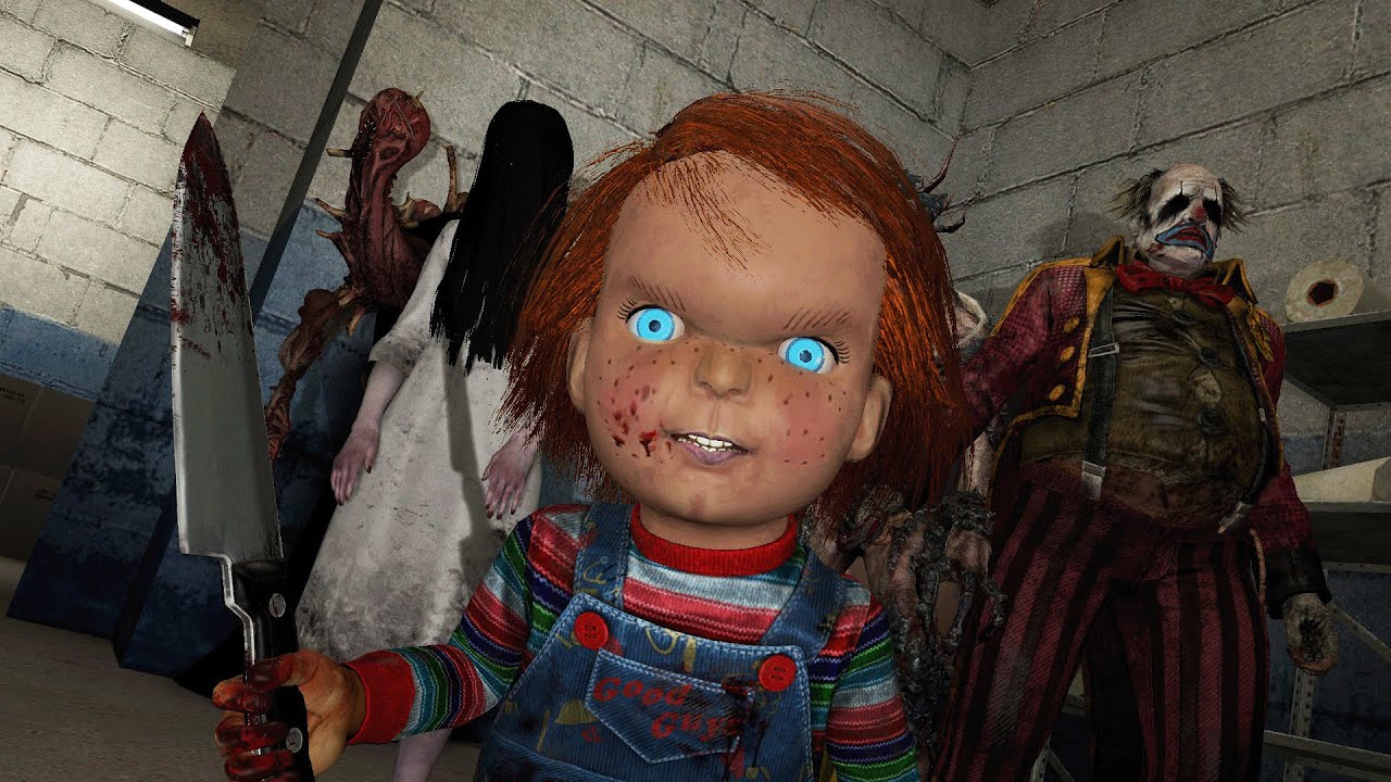 this garrysmod mall is filled with horror..